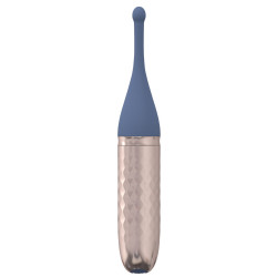  Loveline Le Thrill - Vibrateur Interchangeable 10 Vitesses - Bleu